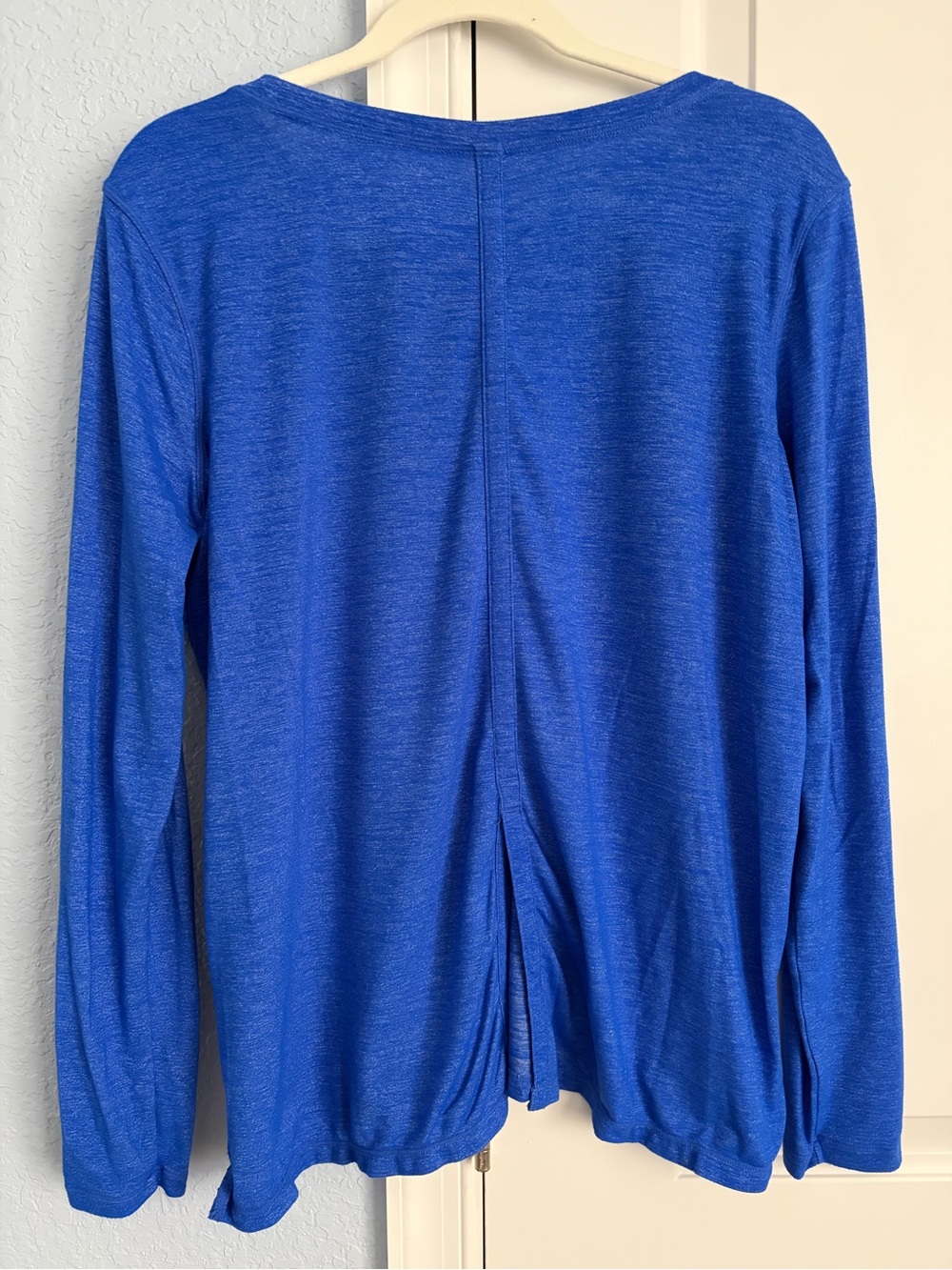 Athleta Long-Sleeve Crewneck Top - Royal Blue - Picture 3 of 3